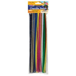 Creativity Street Standard Chenille Stems, 1/8 x 12 Inches, Various Colors, Pack of 100 Item Number 085819