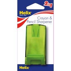 Helix Pencil and Crayon Canister Sharpener, Assorted Colors, Item Number 1532720