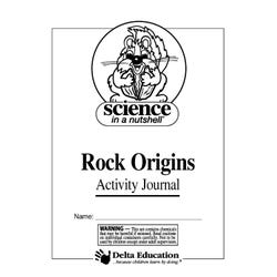 Image for Delta Education Science In A Nutshell Rock Origins Student Journals, Pack of 5 from School Specialty