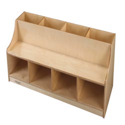 Image for Childcraft Toddler Rest-and-Read Storage Bench without Baskets, 49 x 17-3/4 x 17 Inches from School Specialty