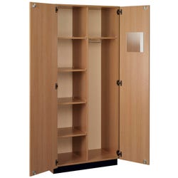 Stevens I.D. Systems Wardrobe Cabinet with Lock, 36 x 23 x 84 Inches 4001109