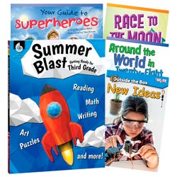 Teacher Created Materials Learn-at-Home Summer Reading Bundle, Grade 3, Set of 5 Item Number 2088888