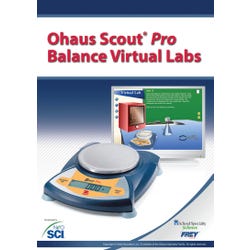 Image for Ohaus Scout Pro Balance Virtual Lab Individual License CD-ROM from School Specialty