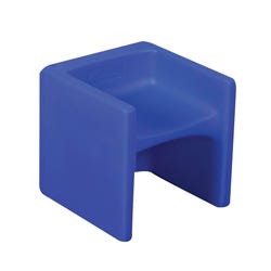 Image for Children's Factory Cube Chair, 15 x 15 x 15 Inches, Blue from School Specialty