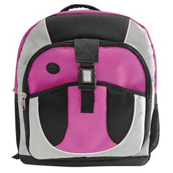 Image for Kits for Kidz Junior High Style Backpack, 18 x 13 x 6 Inches, Berry, Grades 6 to 12 from School Specialty