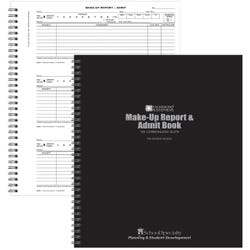 Image for Hammond & Stephens 83932 2-Part Carbonless Admit Make Up Report Book, 8-1/2 x 11 Inches, White/Canary from School Specialty