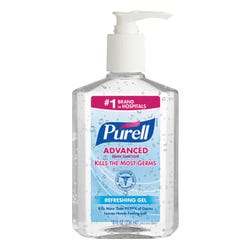 Image for Purell Advanced Hand Sanitizer, 8 Ounce Pump Bottle, Clean Scent from School Specialty