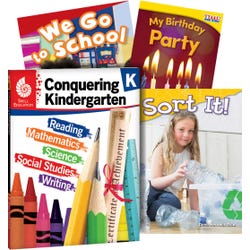 Teacher Created Materials Learn-at-Home Conquering Kindergarten, Set of 4 Item Number 2092210