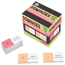Image for Didax Algebraic Expressions and Equations Dominoes from School Specialty