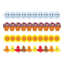 Image for Hygloss Seasonal Border, 4 Designs, 144 Feet from School Specialty