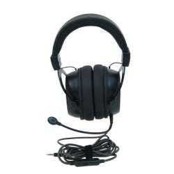 Califone GS3000 Over-Ear Headphones with Removable Gooseneck Microphone, Black 2104612