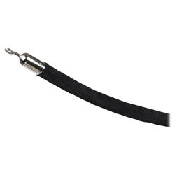 Image for Tatco Crowd Control Stanchion Rope, 6 ft, Velour, Black from School Specialty