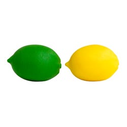 Image for EcoWise Hand Therapy Fruit Squish Balls, Pair, Lemons from School Specialty