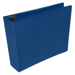 Image for School Smart Round Ring View Binder, Polypropylene, 2 Inches, Blue from School Specialty