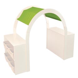 Image for Childcraft Fabric Replacement Canopy, 48 x 34-1/2 Inches, Green from School Specialty