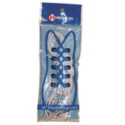 Image for Elastic Shoe Laces, White, 2 Pair from School Specialty
