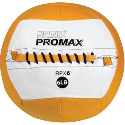 Image for Champion Sports Rhino Skin Promax Medicine Ball, 6 Pounds, Orange from School Specialty