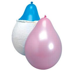 Image for Hygloss Rubber Round Balloon, 9 in, Assorted Color, Pack of 144 from School Specialty