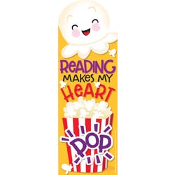 Image for Eureka Bookmarks, Popcorn Scented, 2 x 6 Inches, Pack of 24 from School Specialty