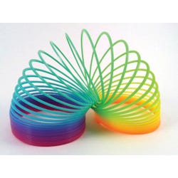 Image for Frey Scientific Small Plastic Slinky Spring, 2 inch Diameter, 70 inches Length from School Specialty
