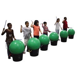 Image for Sportime Drum-N-Store Bucket, Set of 6 from School Specialty