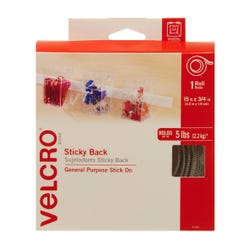 Image for VELCRO Brand Hook and Loop Sticky Fastener Tape with Dispenser, 3/4 Inch x 15 Feet from School Specialty