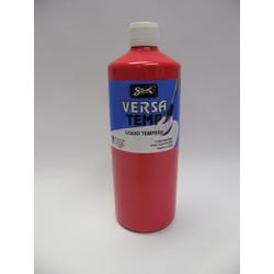 Sax Versatemp Heavy-Bodied Tempera Paint, Primary Red, Quart, Item Number 1440703