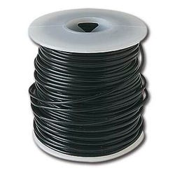 Frey Scientific Solid Conductor PVC Coated Hookup Wire, 22 Gauge, Black, 100 Feet, Item Number 581148