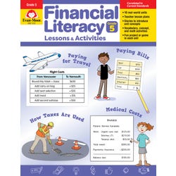 Image for Evan-Moor Financial Literacy, Grade 5 from School Specialty