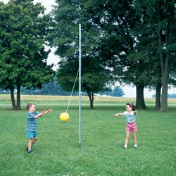 Image for Kelpro In-Ground Tetherball Pole, 12 Feet x 1-1/2 Inches, Steel from School Specialty