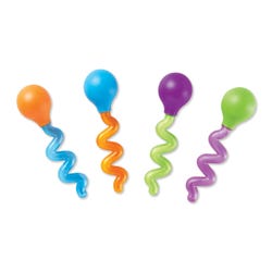 Learning Resources Twisty Droppers, Set of 4, Item Number 1435397
