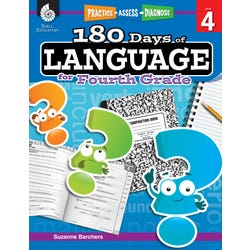 Image for Shell Education 180 Days of Language for Fourth Grade from School Specialty