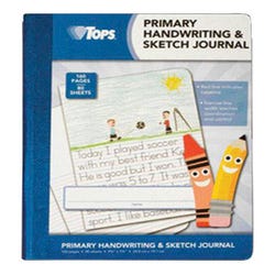 Image for Tops Primary Journal for Handwriting and Sketching, 7-1/2 x 9-3/4 Inches, 80 Sheets from School Specialty