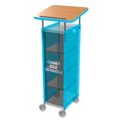 Image for Classroom Select Geode Series Single Wide Lectern - Cabinet Sold Separately from School Specialty