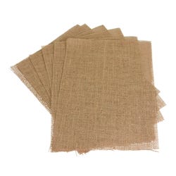 Image for James Thompson Natural Burlap Craft Sheets, 9 x 12 Inches, Pack of 6 from School Specialty