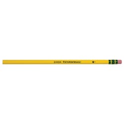 Ticonderoga Pencils, No 2.5 Medium Tips, Yellow, Pack of 12 Item Number 017652