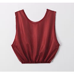 Image for Sportime Youth Mesh Scrimmage Vest, Maroon from School Specialty