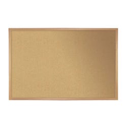Image for Ghent Natural Cork Bulletin Board with Wood Frame, 4 x 6 feet from School Specialty
