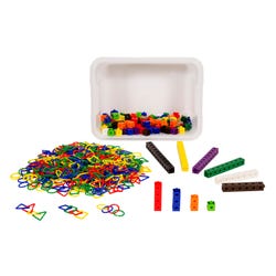 Childcraft Shape Links for Toddlers, 3 Shapes, Assorted Colors, Set of 501 2102820