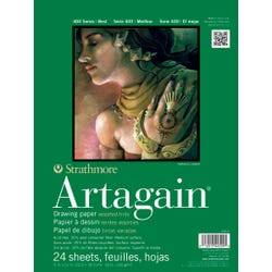 Strathmore Artagain 400 Series Paper Pad, 9 x 12 Inches, Assorted Colors, 24 Sheets Item Number 234234