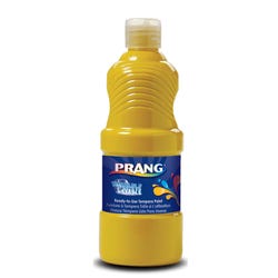 Prang Ready-to-Use Washable Tempera Paint, Quart, Yellow Item Number 397787