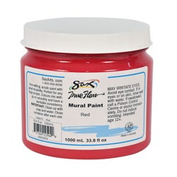 Image for Sax Acrylic Mural Paint, 33.8 Ounces, Red from School Specialty
