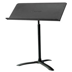 Image for National Public Seating Melody Music Stand, 20-1/2 x 12-3/4 x 24 to 46 Inches, Black from School Specialty