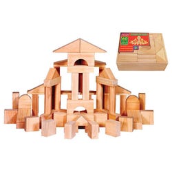 Image for Melissa & Doug Standard Unit Blocks, 60 Solid Wood Pieces from School Specialty