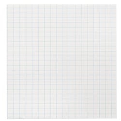 Image for School Smart Graph Paper, 1/2 Inch Rule, 9 x 12 Inches, White, 500 Sheets from School Specialty