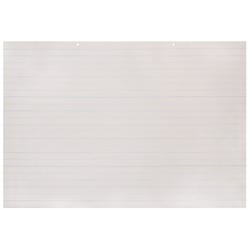 School Smart Primary Newsprint Paper, Long Way Ruled, 36 x 24 Inches, 100 Sheets 048195
