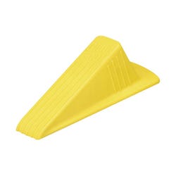 Image for Master Caster Giant Foot Non-Skid Doorstop, 3-1/2 in W X 6-3/4 in D X 2 in H, Vulcanized Rubber, Yellow from School Specialty