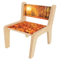 Image for Whitney Brothers Nature View Autumn Chair, 14-Inch Seat, 13-3/4 x 17 x 25-1/2 Inches from School Specialty