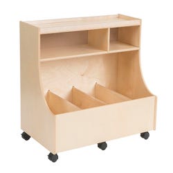 Image for Childcraft Mobile Block Storage Bin, 35-3/4 x 21-1/2 x 31 Inches from School Specialty
