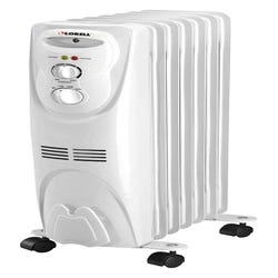 Image for Lorell 3-Setting Electric Oil Filled Heater, 1500 W, White from School Specialty